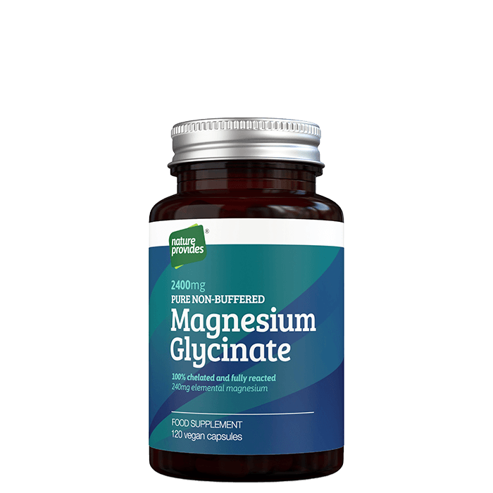Nature Provides Magnesiumglycinat, 120 kapslar