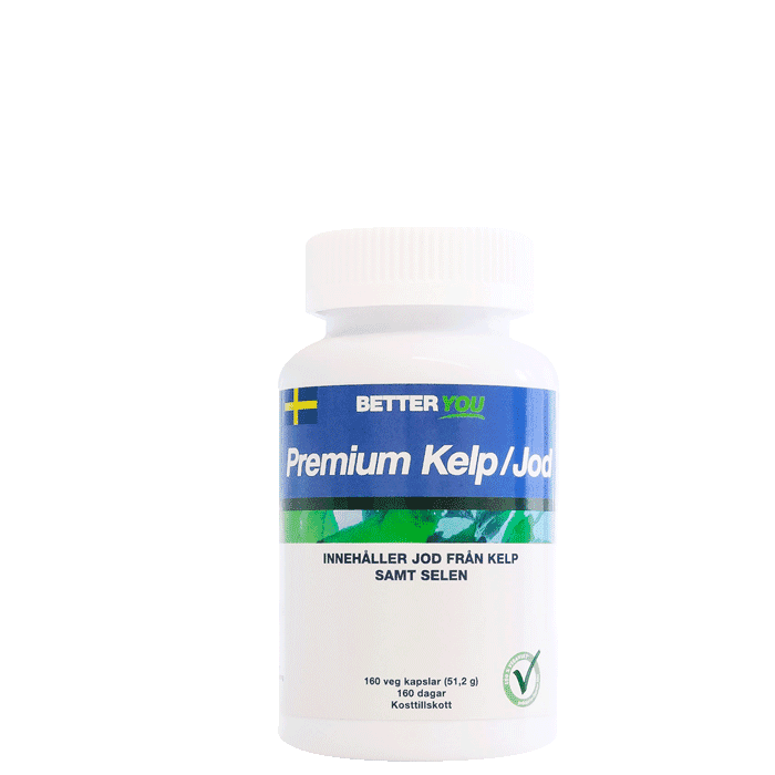 Better You Premium Kelp/Jod, 160 kapslar