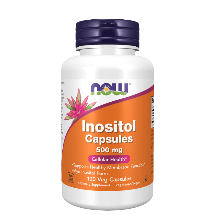 NOW Foods Inositol 500 mg, 100 kapslar