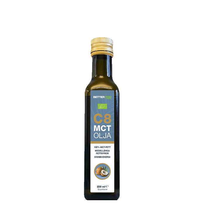 Better You Ekologisk C8 MCT-olja 250 ml