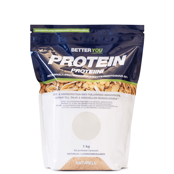 Better You Ärt och Havreprotein naturell, 1 kg