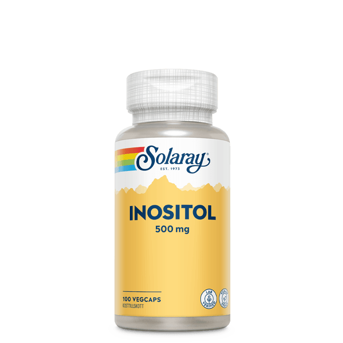 Solaray Inositol, 100 kapslar